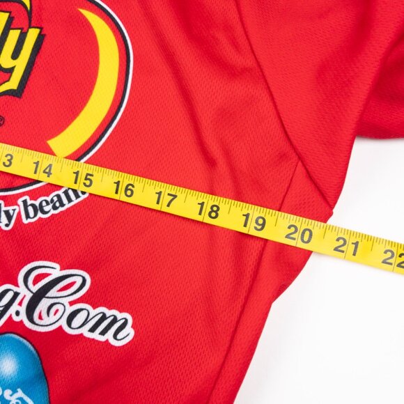 Jelly Belly Cycling Jersey Men's XL Red Full Zip Candy Pro Team Etxeondo - Picture 13 of 13